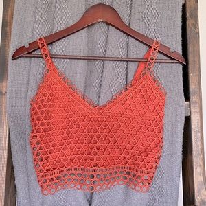Cropped tank top